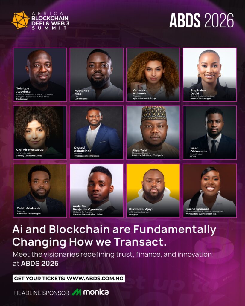 ABDS 2026 : Monica Technologies Headline Sponsor du Sommet Web3 à Lagos