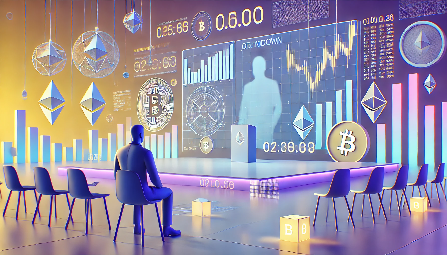 Crypto  attente des tarifs de Trump pour la Journée de la Libération