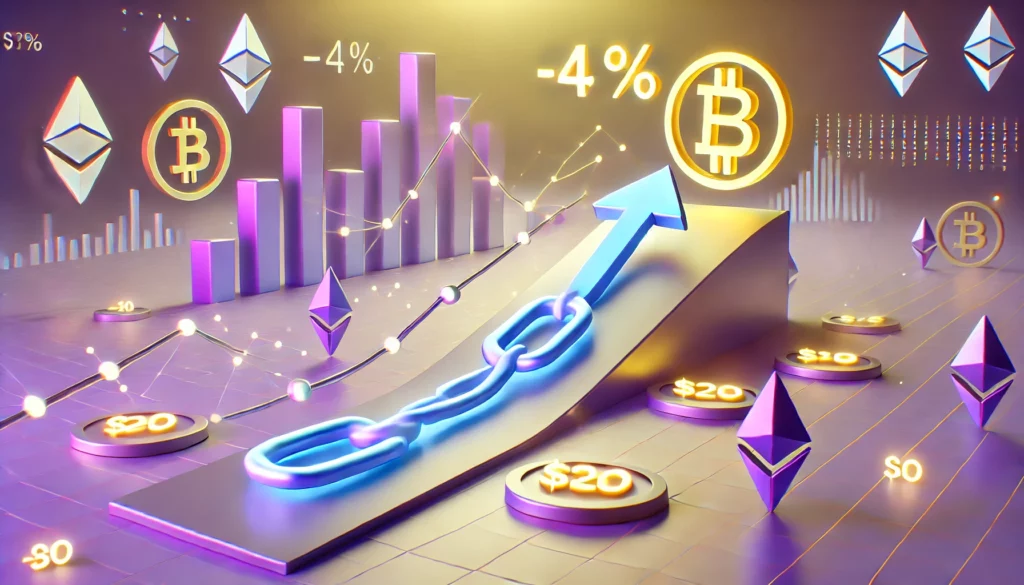 Chainlink  une correction à 4 % qui précède un rallye vers 20 $