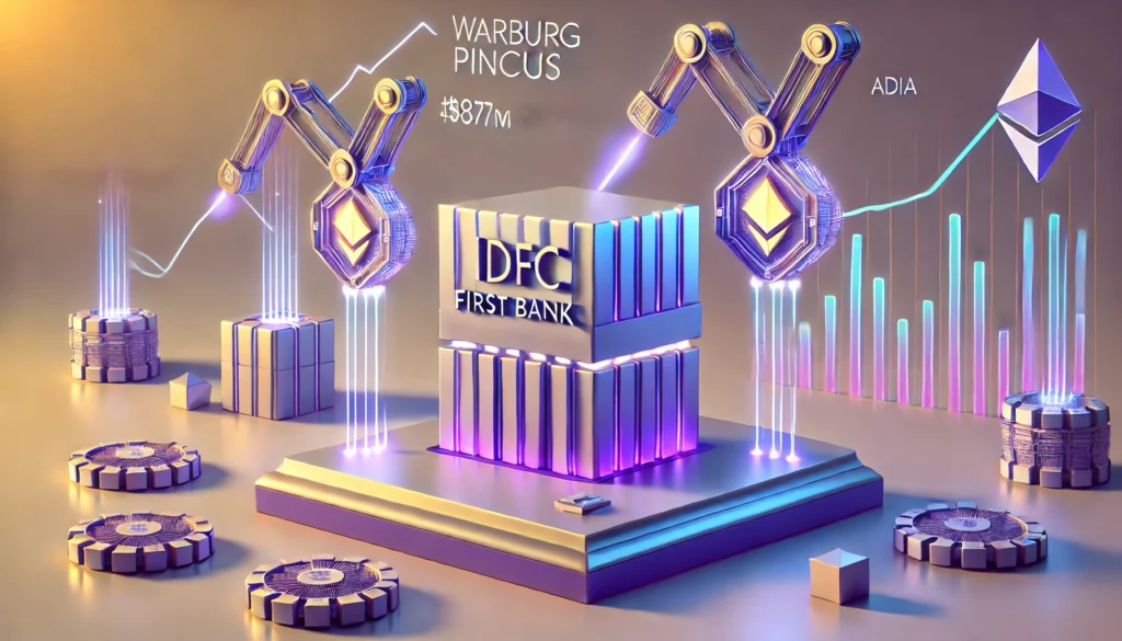 IDFC First Bank lève 877 millions $ auprès de Warburg Pincus et ADIA