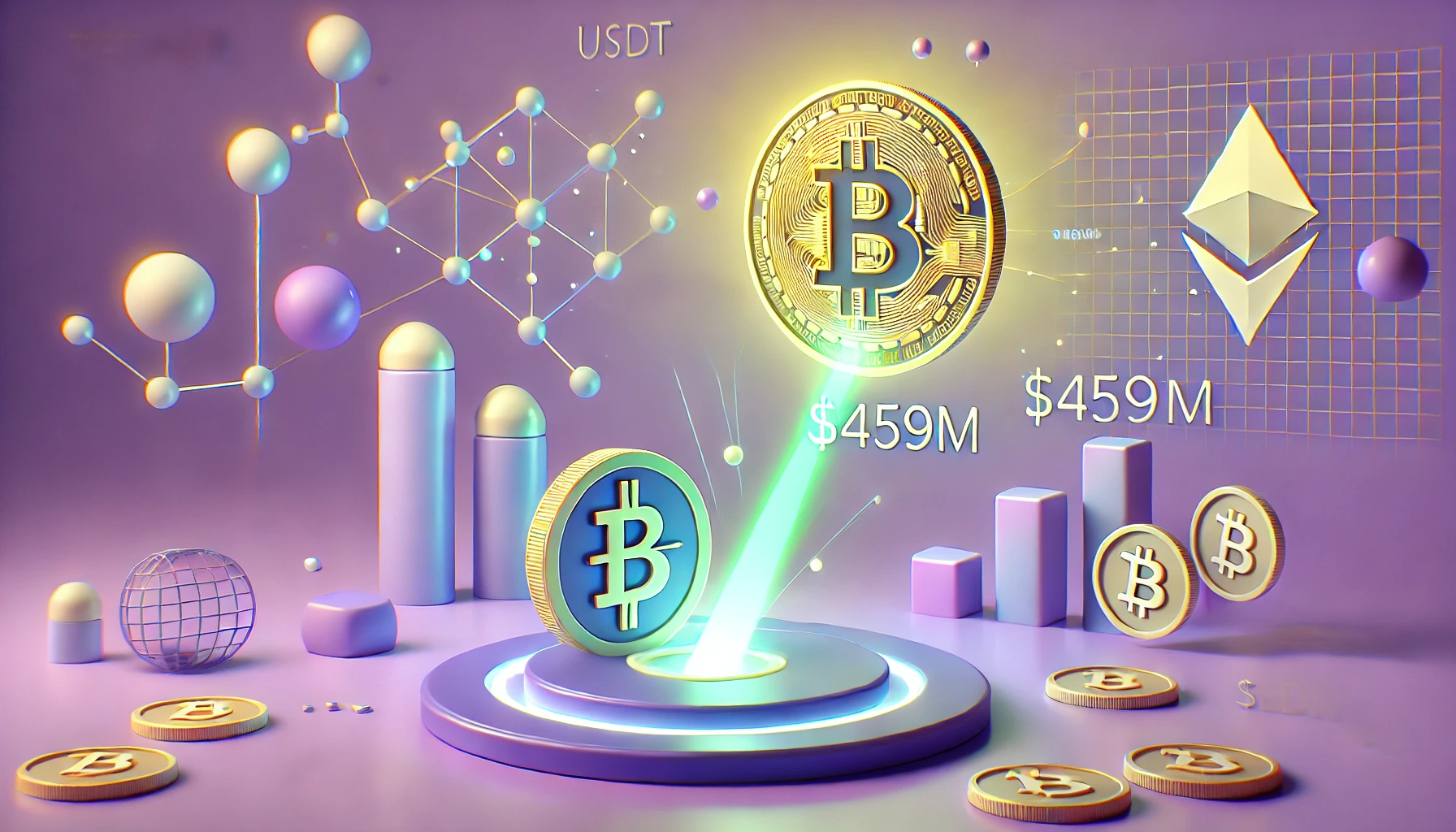 Tether  un nouvel achat de 459 millions $ de Bitcoin