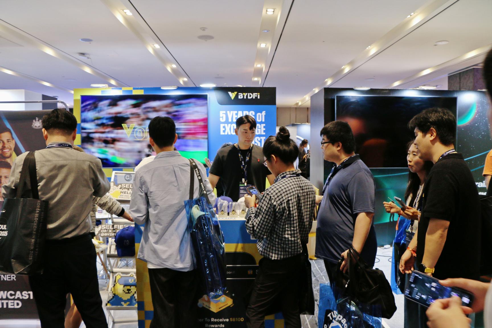 BYDFi Joins Korea Blockchain Week 2025 (KBW2025): Deepeni...