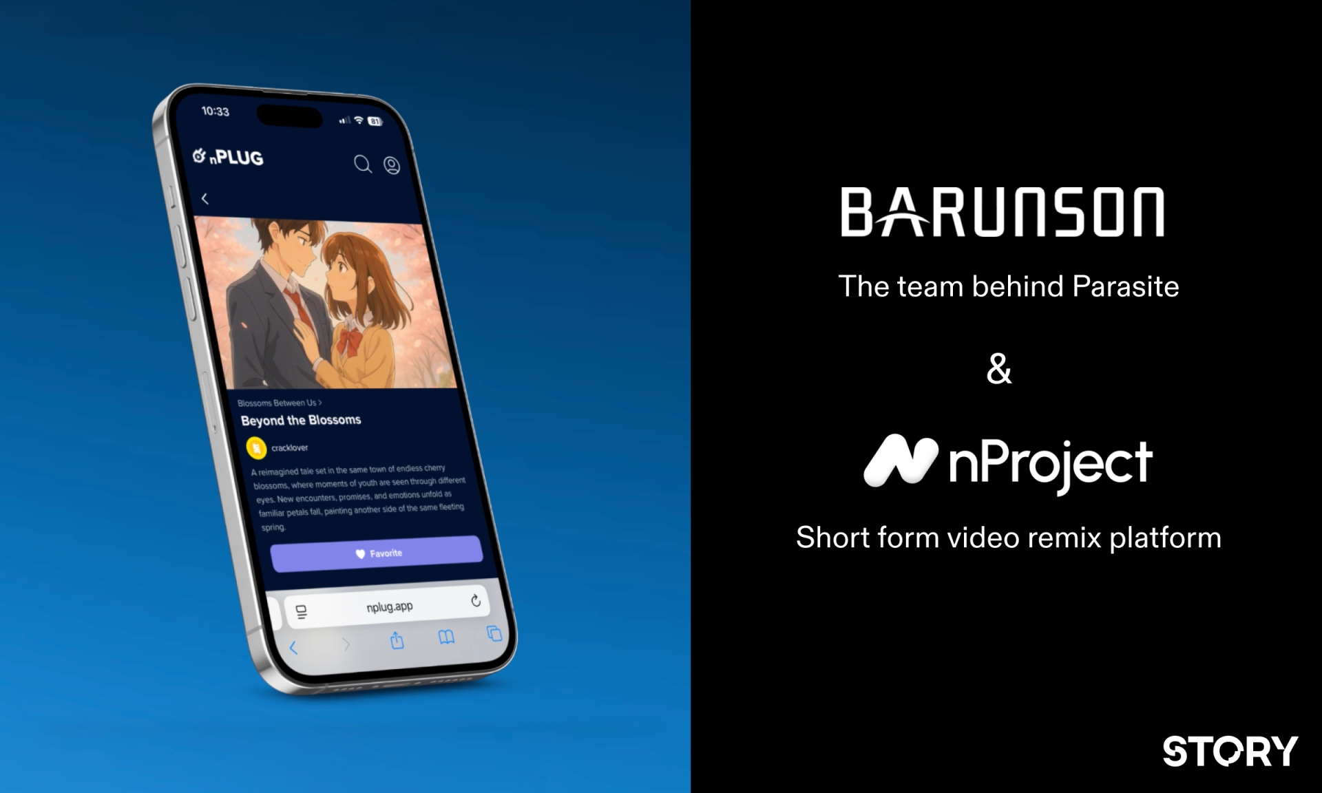 Barunson, le studio derrière Parasite, va lancer la plate...