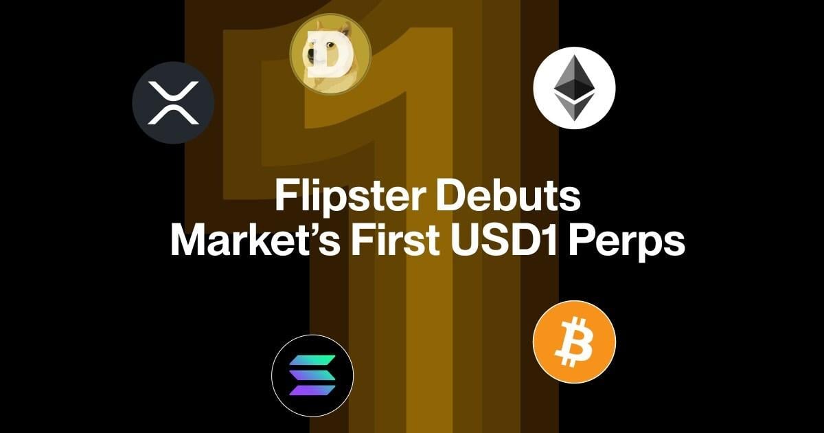 Flipster Debuts Market's First USD1 Perps for BTC, ETH, S...