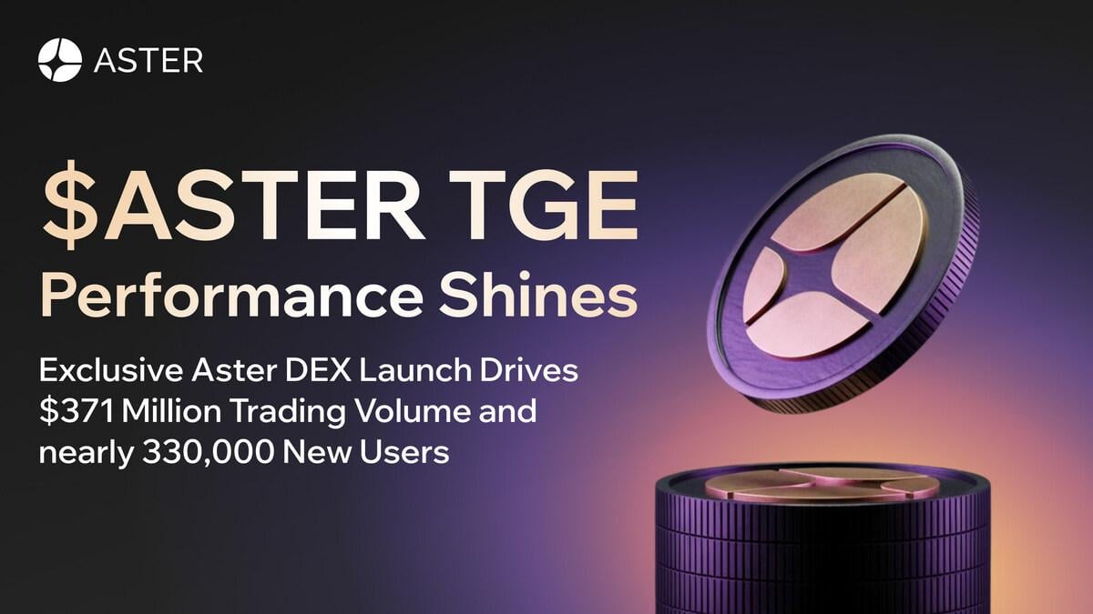 $ASTER TGE Day-One Performance Shines: Exclusive Aster DE...