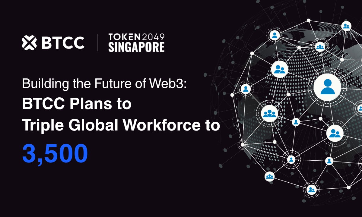 BTCC Exchange Announces Triple Global Workforce Expansion...