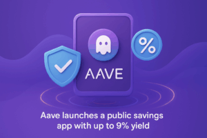 Aave lance une application d’épargne grand public avec ju...