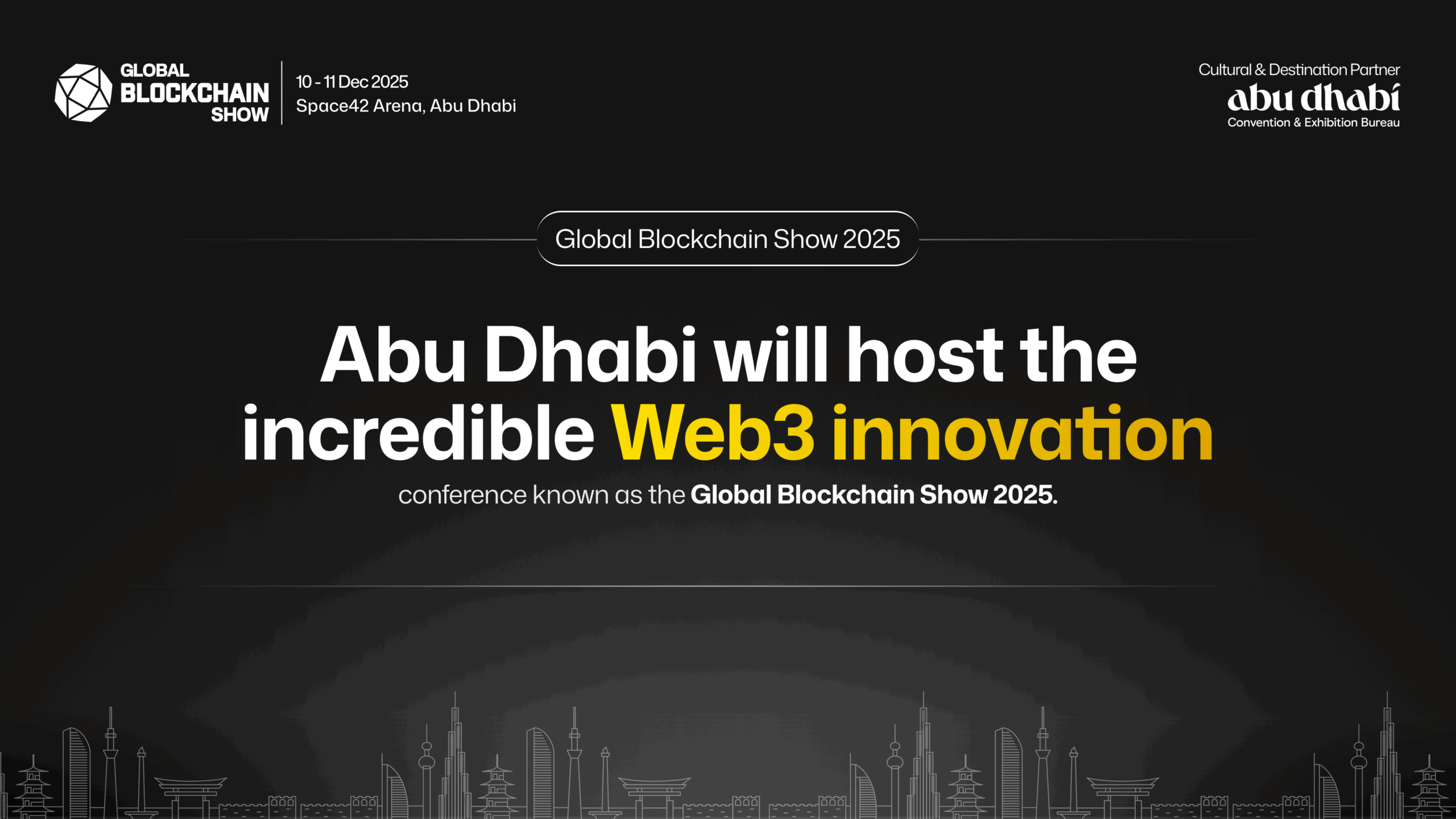 Global Blockchain Show 2025 : Abu Dhabi au cœur de l’innovation Web3 mondiale