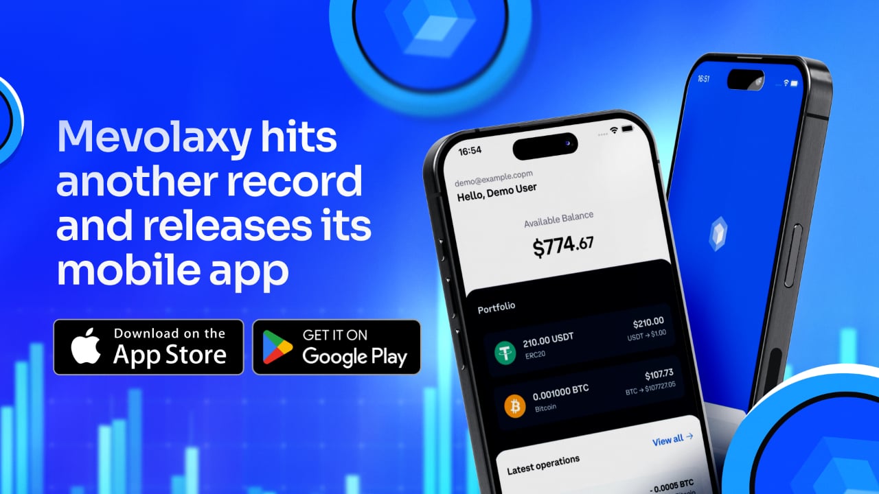 Mevolaxy Launches Mobile App and Announces Record Payouts