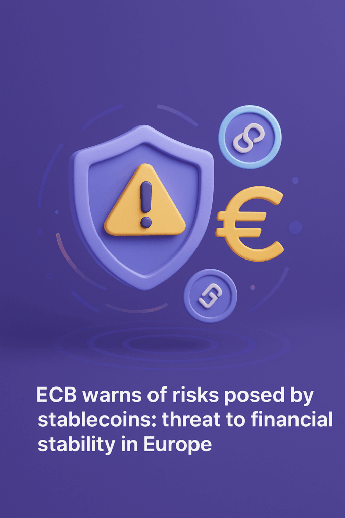 risque stablecoins BCE