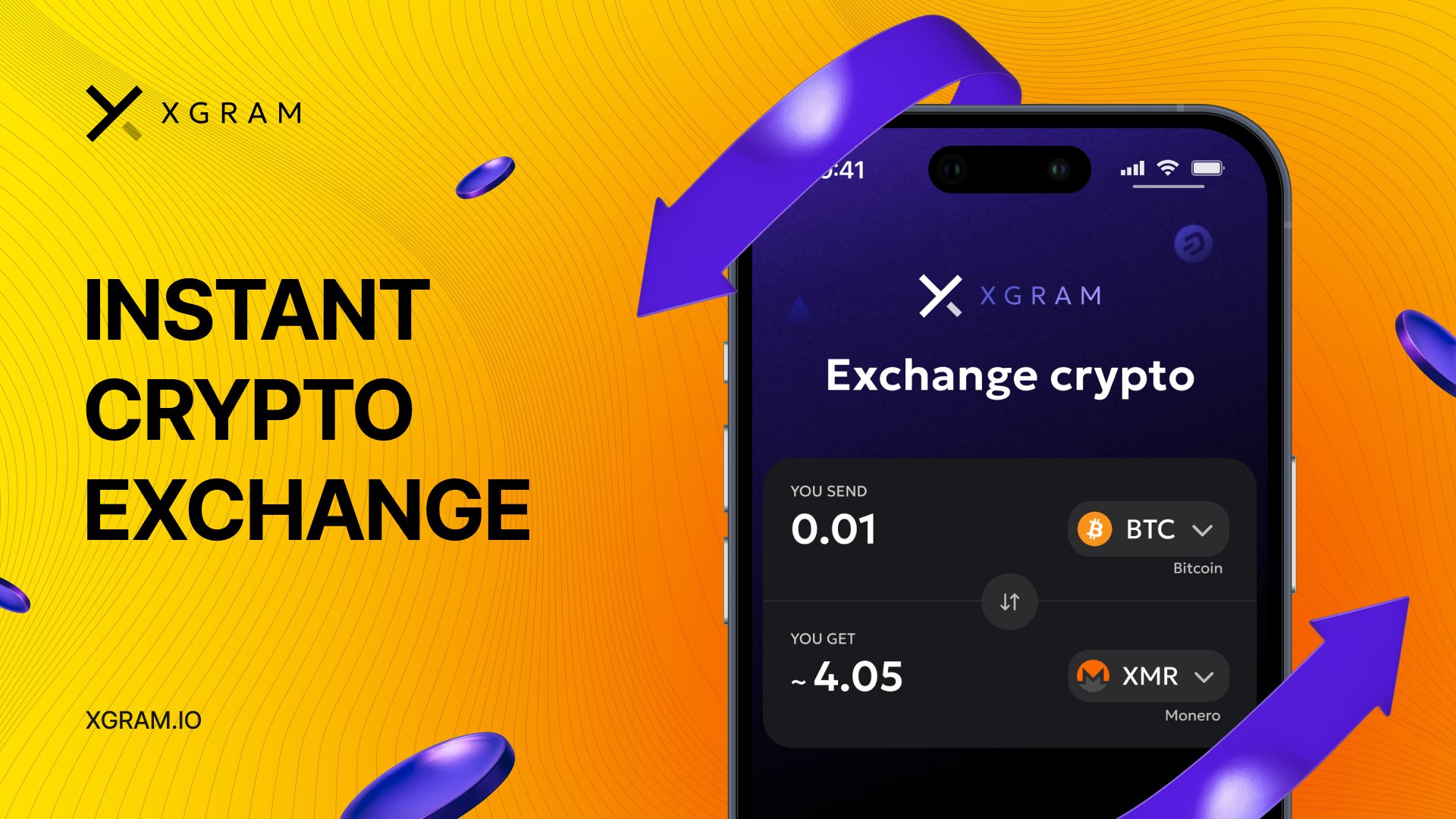 Xgram.io Launches Private ETH to XMR Swaps