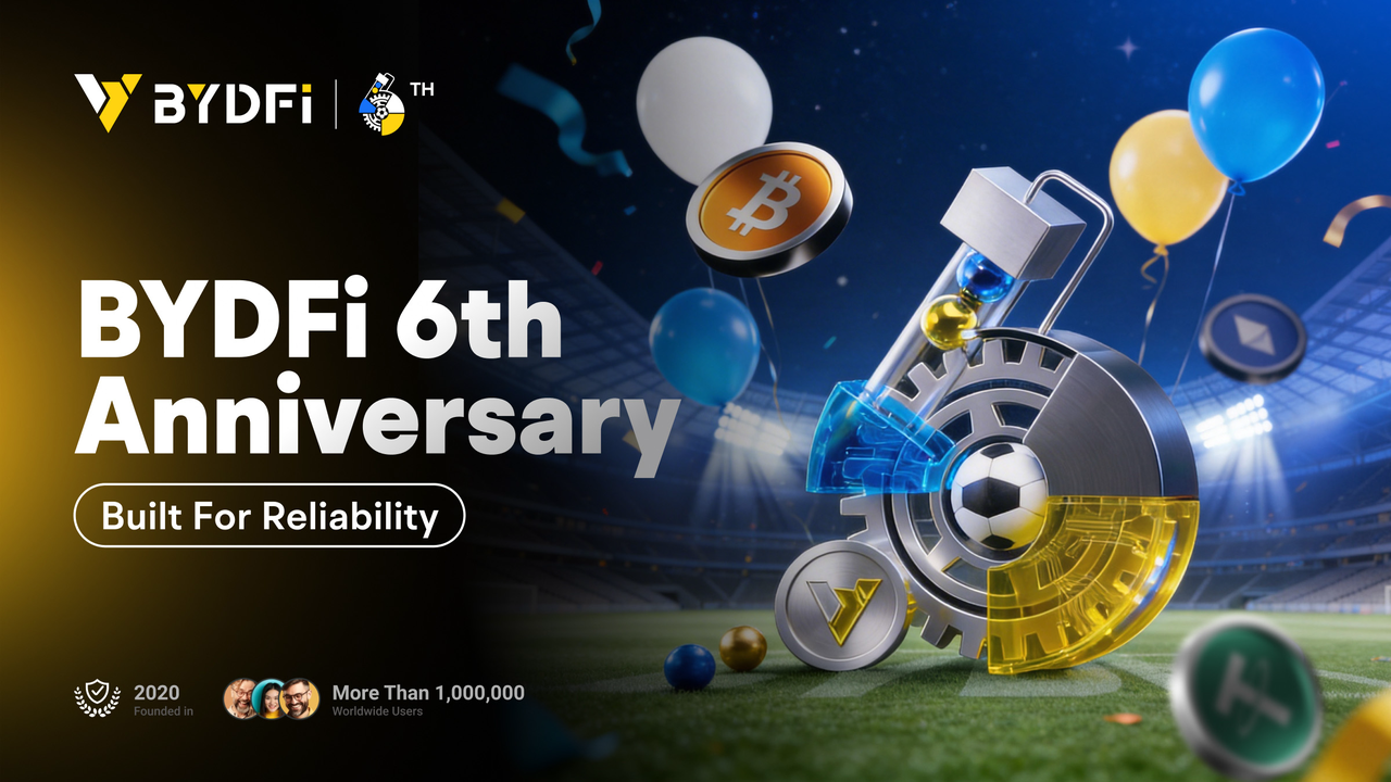 BYDFi Marks 6th Anniversary with Month-Long Celebration, ...