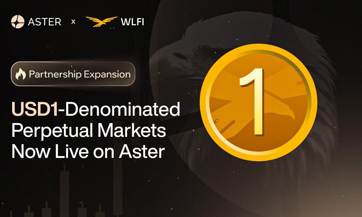 Aster Expands WLFI Collaboration, Launches USD1-Denominat...
