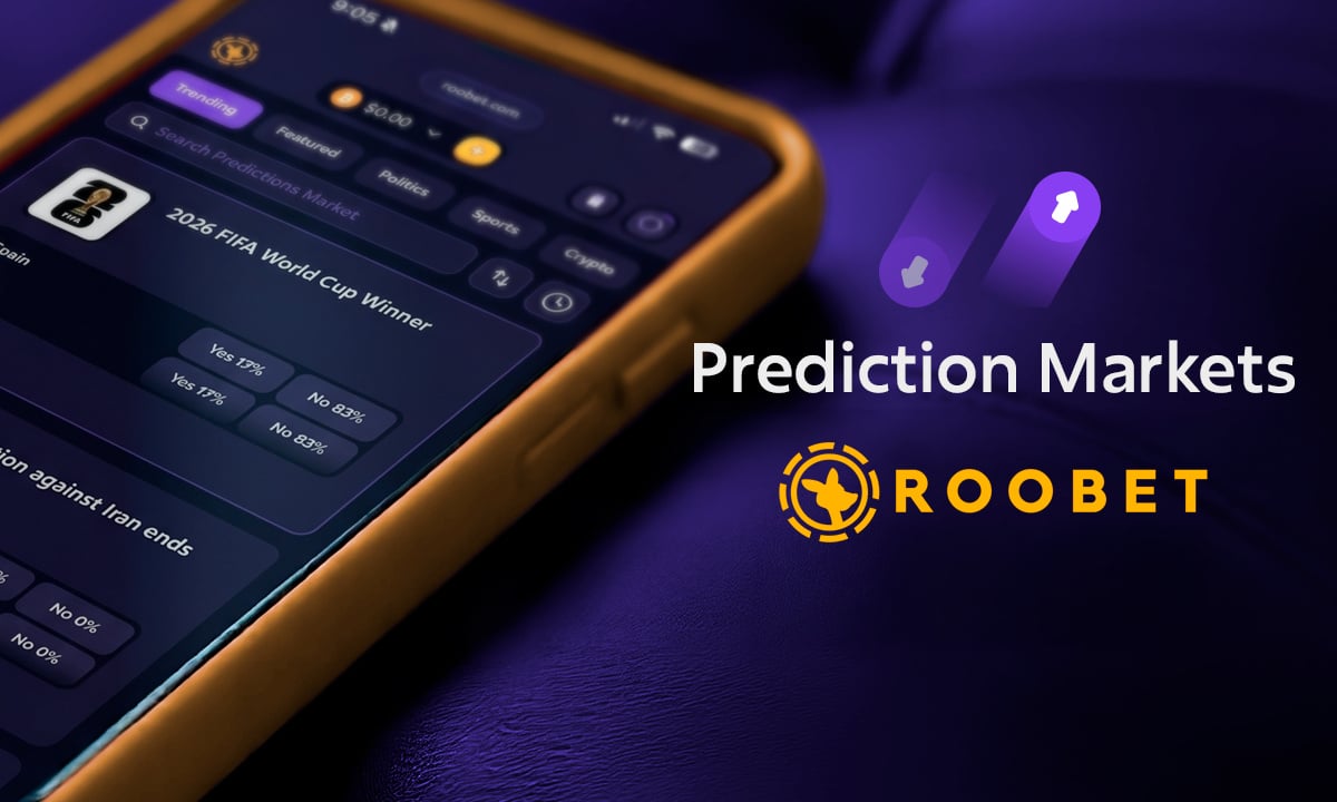 Roobet Launches Prediction Markets on May 6, The First Ma...