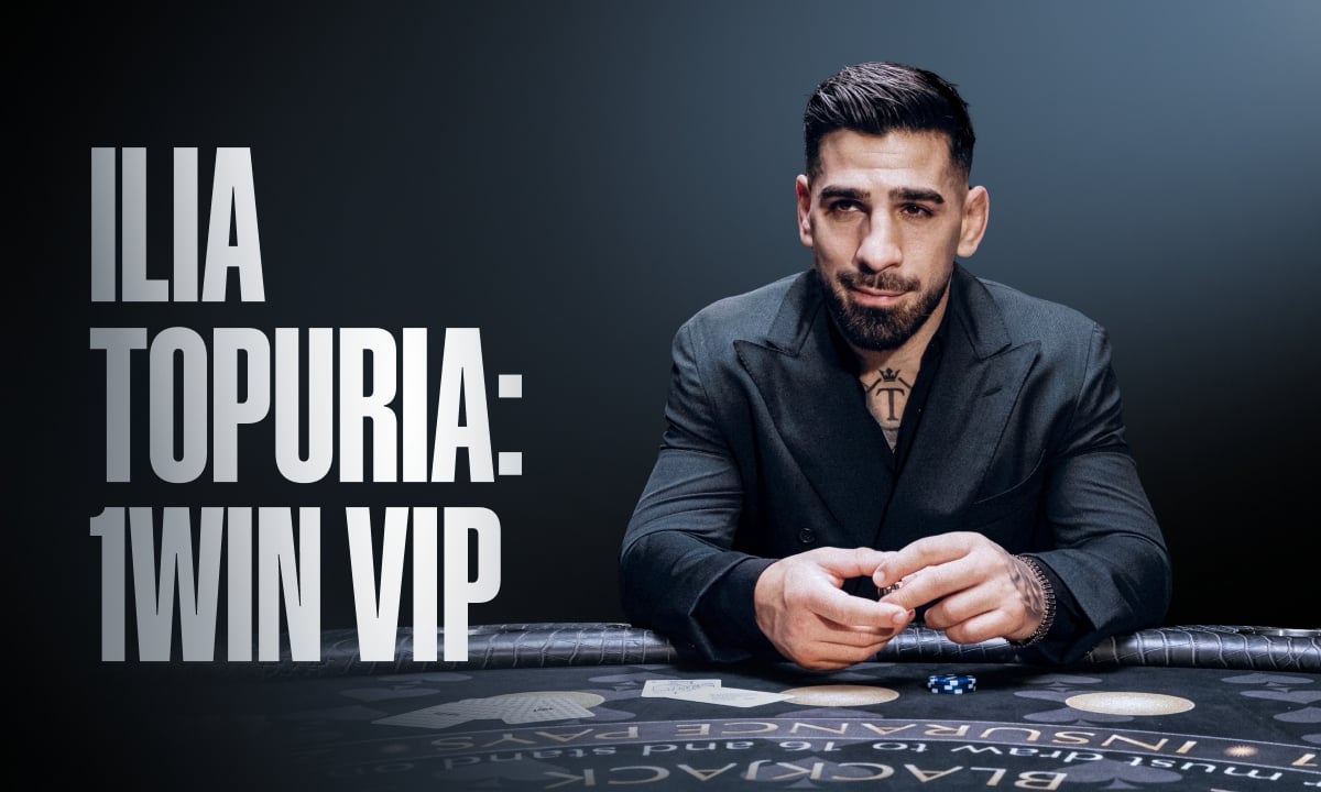 Crypto Platform 1win Welcomes Ilia Topuria as the 1win VI...