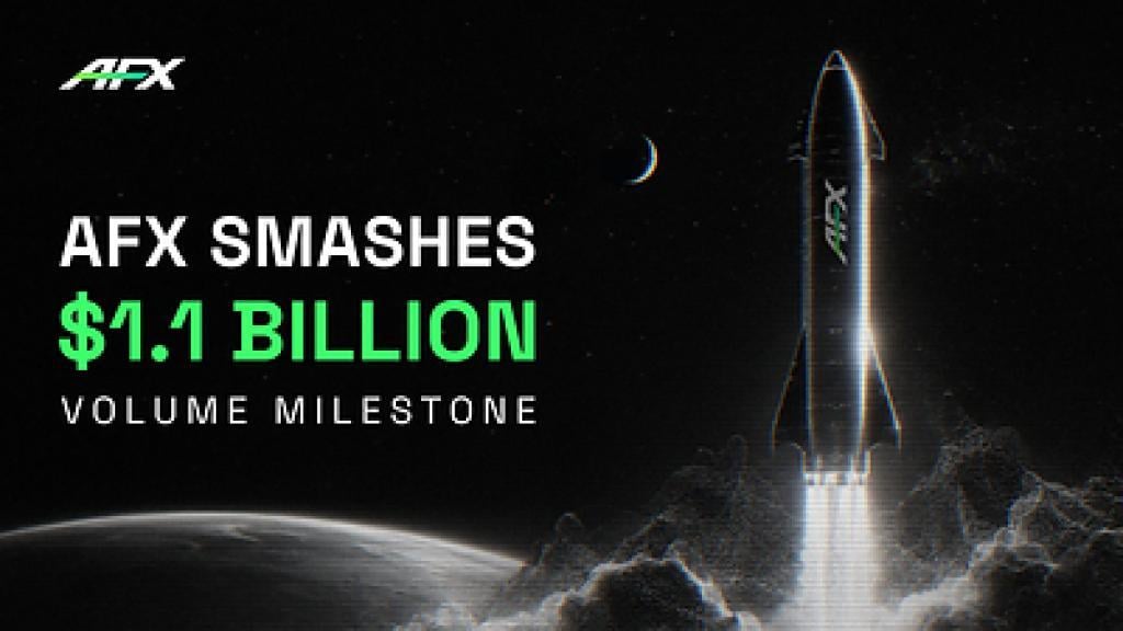 AFX Surpasses $1.1 Billion in Total Trading Volume, Highl...