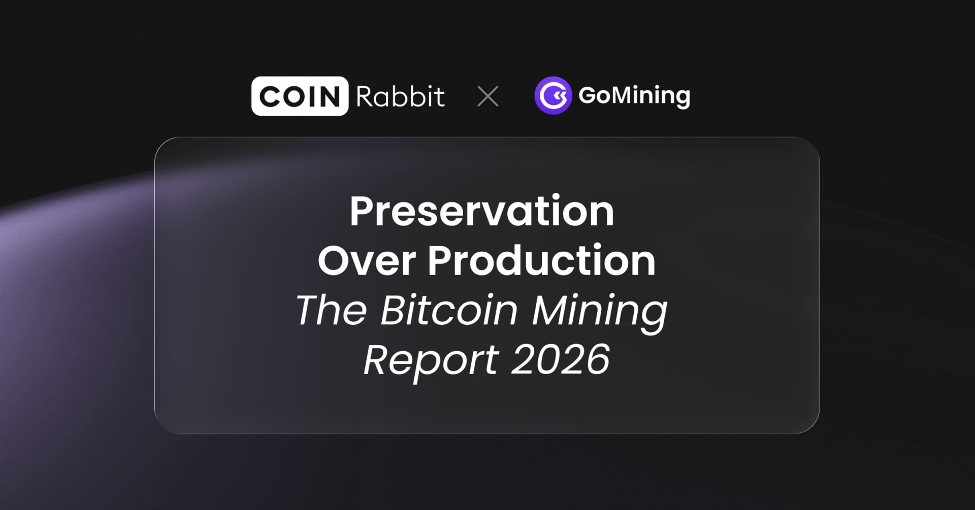 CoinRabbit and GoMining Report: Managing Bitcoin Matters ...